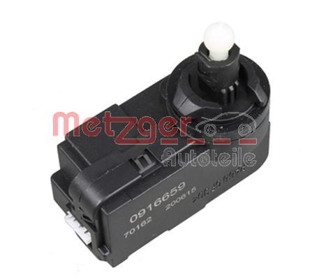 METZGER Stelmotor koplamp 0916659 METZGER 0916659 originele Koplamphoogteregeling VOLKSWAGEN LUPO prijs