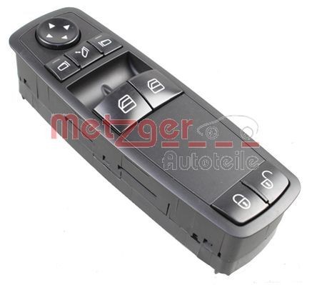 Bouton de lève-vitre METZGER 0916681 METZGER 0916681 Contacteur leve-vitre MERCEDES-BENZ Classe B 2008