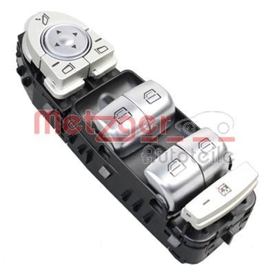 METZGER Slēdzis, Stikla pacēlājmehānisms 0916685 METZGER 0916685 Slēdzis stikla pacēlājmehānisms Mercedes Sprinter 2t lēti