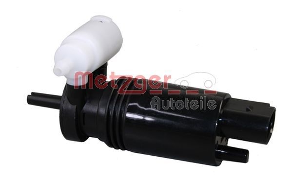 METZGER Ūdenssūknis, Stiklu tīrīšanas sistēma 2220097 2220097 METZGER Stiklu tīrīšanas sistēmas šķidruma sūknis Jeep lēti