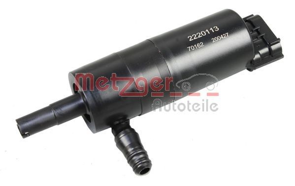 METZGER Čerpadlo ostrekovača svetlometov 2220113 Čerpadlo ostrekovača svetlometov METZGER Mini COUNTRYMAN 2220113
