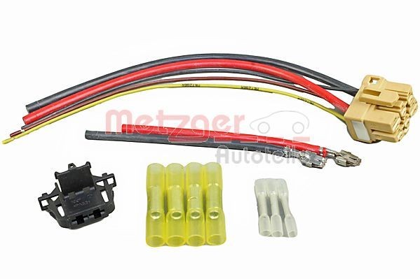 Kit de reparação de cabos, resistor do ventilador A/C METZGER 2324061 METZGER 2324061 Resistência controlo de velocidade do ventilador de habitáculo VW PASSAT 2018