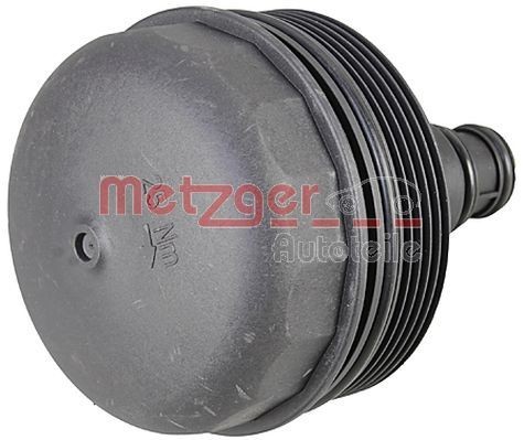 METZGER Cover, oil filter housing 2370043 METZGER 2370043 genuine Peugeot 206 oil filter housing price