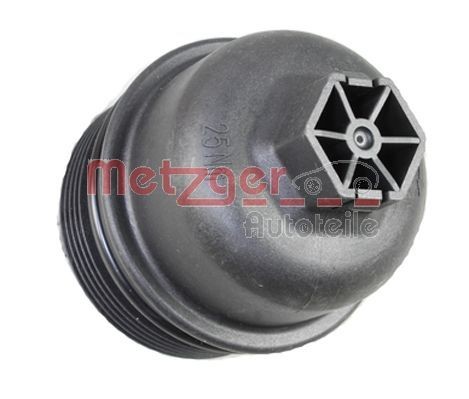 METZGER Vāks, Eļļas filtra korpuss 2370049 Eļļas filtra korpuss / -blīve PEUGEOT METZGER 2370049