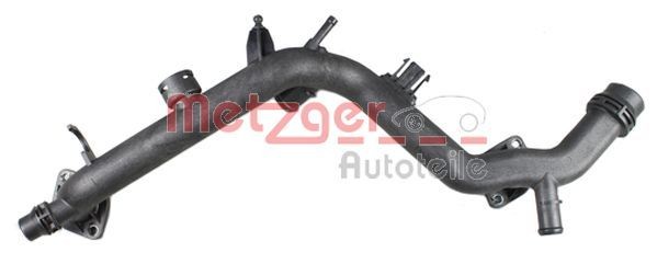 Coolant Tube METZGER 4010204 METZGER 4010204 2008 AUDI A5 radiator hose replacement
