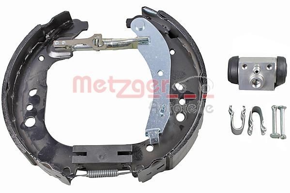 METZGER Bremžu komplekts, Trumuļu bremzes KV 9604 Bremžu komplekts, trumuļu bremzes METZGER Audi Q3 KV 9604