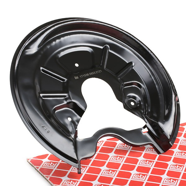 FEBI BILSTEIN Splash Panel, brake disc 171536 FEBI BILSTEIN 171536 VW CORRADO brake rotor backing plate replacement