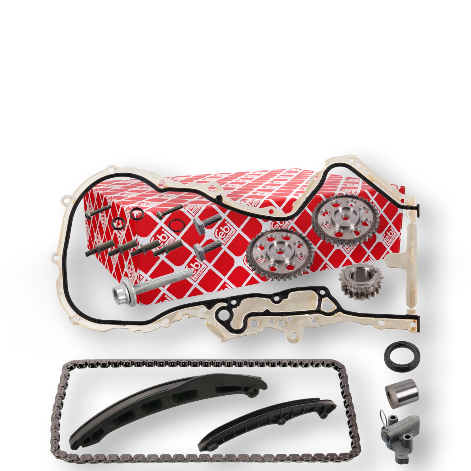 FEBI BILSTEIN Kit de distribuição 171596 FEBI BILSTEIN 171596 Kit de corrente de distribuição BUGATTI VEYRON custo