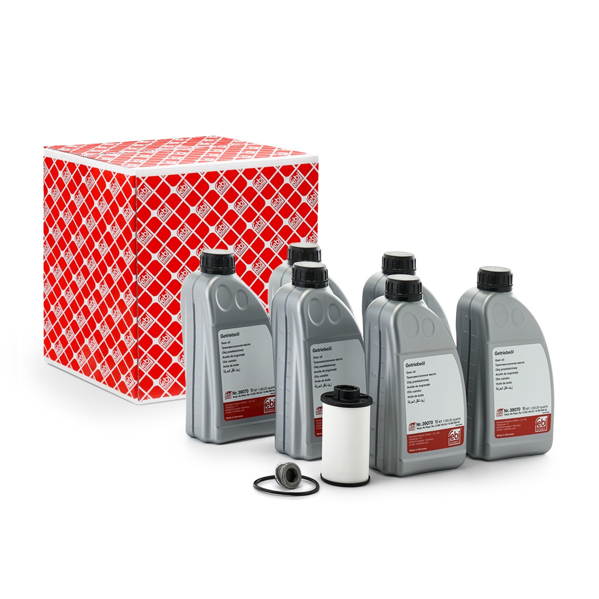 FEBI BILSTEIN Sæt til olieskift automatgearkasse 171762 FEBI BILSTEIN 171762 6 Van / Stationcar (GJ) Delesæt, olieskift-automatgearkasse originale pris