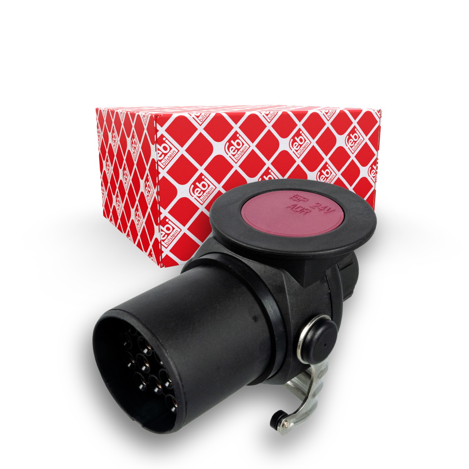 FEBI BILSTEIN Piekabes spraudkontakts 171819 171819 Elektrokomplekts, piekabes aprīkojums FORD SIERRA FEBI BILSTEIN