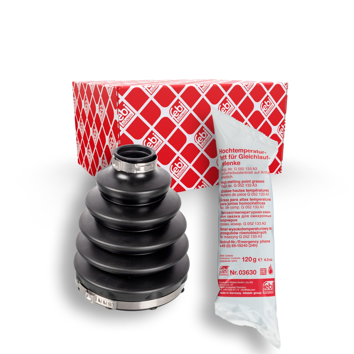 FEBI BILSTEIN Manżeta hnacieho hriadeľa - opravná sada 171858 Manžeta poloosi FEBI BILSTEIN Peugeot 4007 171858