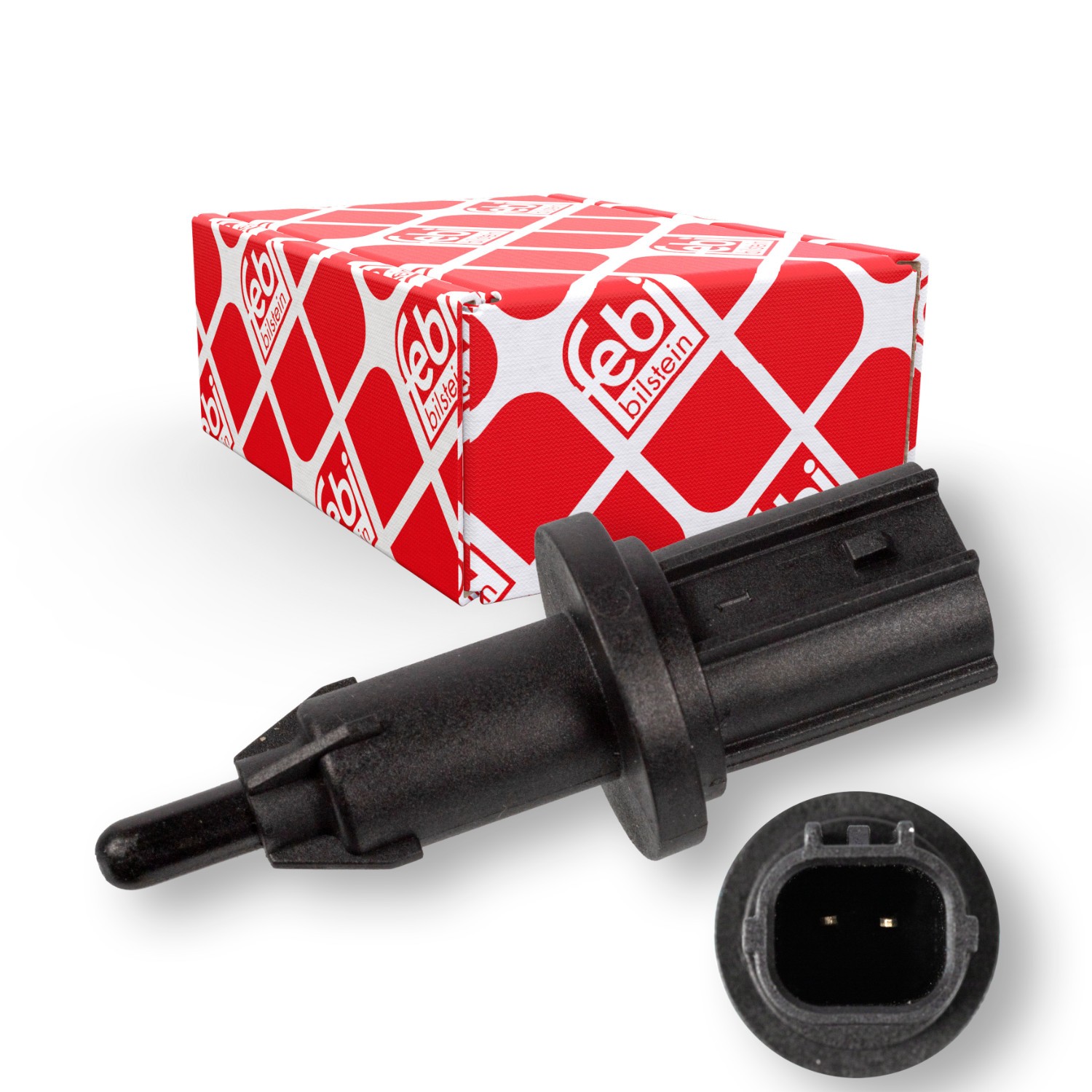 FEBI BILSTEIN Sender Unit, intake air temperature 171860 MERCEDES-BENZ CLS FEBI BILSTEIN intake air temperature sensor 171860