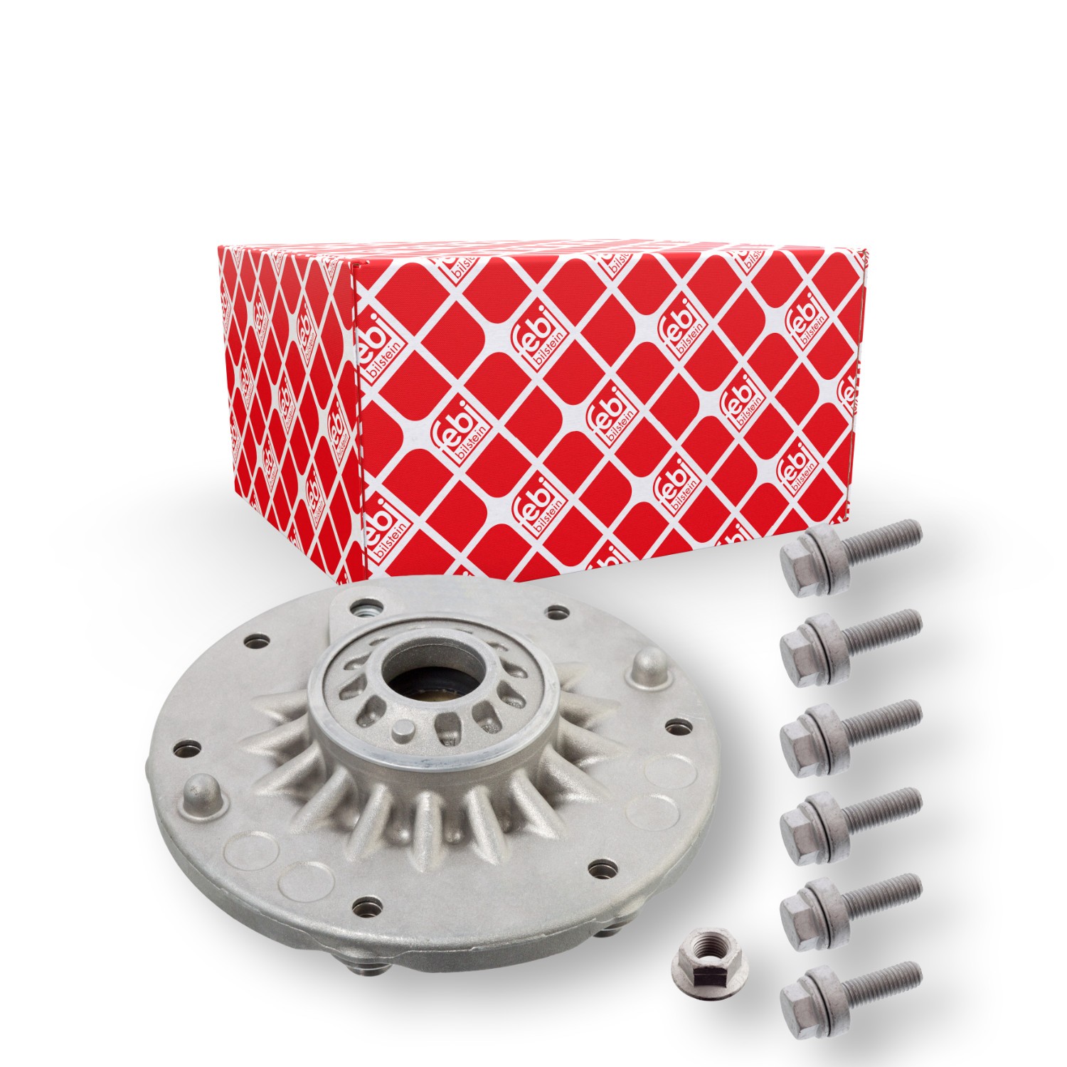 FEBI BILSTEIN Reparatieset, Ring voor schokbreker veerpootlager 171927 FEBI BILSTEIN 171927 originele Schokdemper lager FORD KUGA prijs