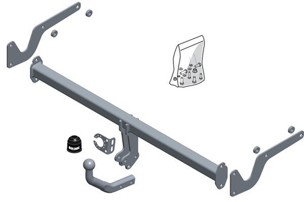 Anhängerkupplung BRINK 674300 BRINK 674300 MITSUBISHI COLT 2014 Anhängerkupplung