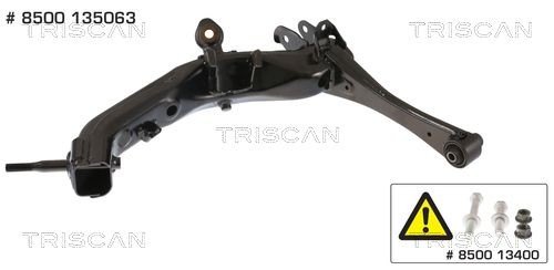 TRISCAN Bærearm 8500 135063 8500 135063 Bærearm CUPRA LEON TRISCAN
