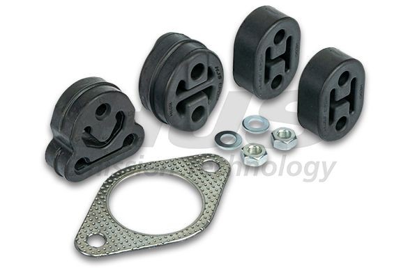 HJS Kit d'assemblage, silencieux 82 42 9023 HJS 82 42 9023 d'origine Kit d'assemblage système d'échappement Nissan X-Trail T32 coût