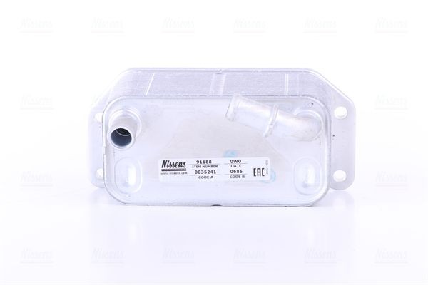 NISSENS Radiador de óleo, óleo do motor 91188 NISSENS 91188 Radiador de óleo do motor VOLVO V60 I Van / Carrinha (155) baratos