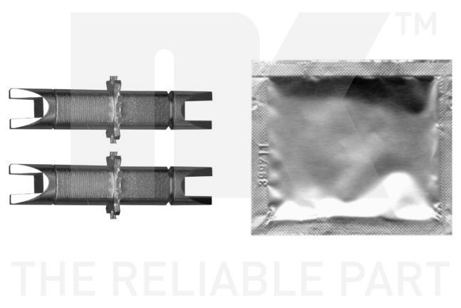 NK Ρυθμιστής ντιζών, σύστημα πέδησης 4150025 NK Ρυθμιστής, ταμπουρόφρενα CHEVROLET 4150025