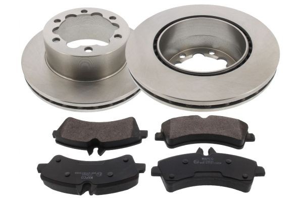 MAPCO Kit de travões 47710 MAPCO 47710 Kit de pastilhas de travão e disco Mercedes Sprinter 4,6-t Van a um preço acessível