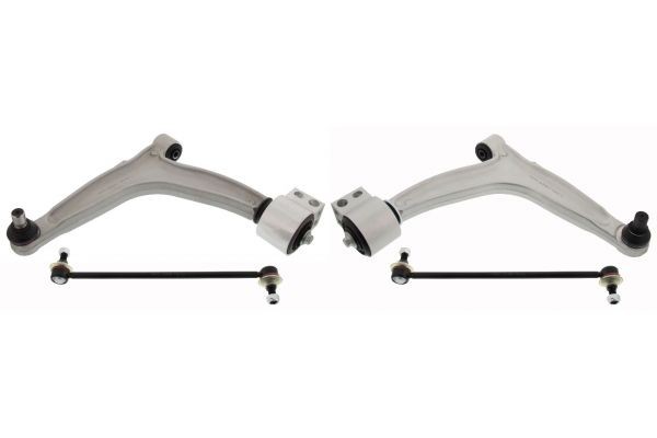 MAPCO Jogo de braços oscilantes, suspensão de rodas 53623/1 MAPCO 53623/1 Kit de reparação braço oscilante Vauxhall TIGRA originais