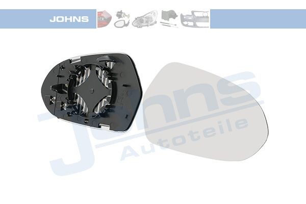 JOHNS Spoguļstikls, Ārējais atpakaļskata spogulis 13 20 38-82 Spoguļstikls JOHNS DEFENDER 13 20 38-82 lēti