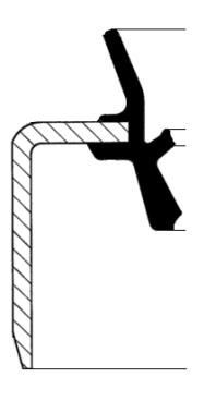 CORTECO Võlli rõngastihend, Rattakese 49446661 Võlli rõngastihend, rattakese TOYOTA CORTECO 49446661