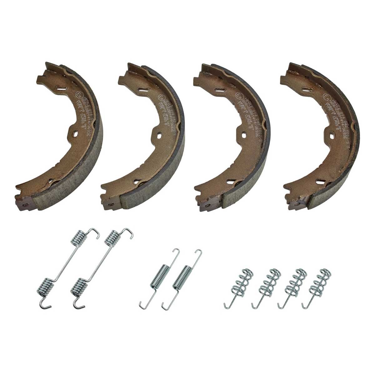 MEYLE Bremseskosett, håndbrems 014 042 1002/S Håndbrekksko HYUNDAI MEYLE 014 042 1002/S