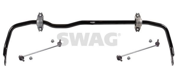 SWAG Stabilizatora komplekts 33 10 0735 Stabilizators balstiekārta SWAG LOGAN 33 10 0735 lēti