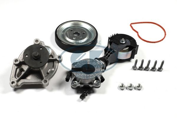 GK Waterpomp + Multi V-riemset K980540D Fiat DUCATO Accessoireriem GK K980540D