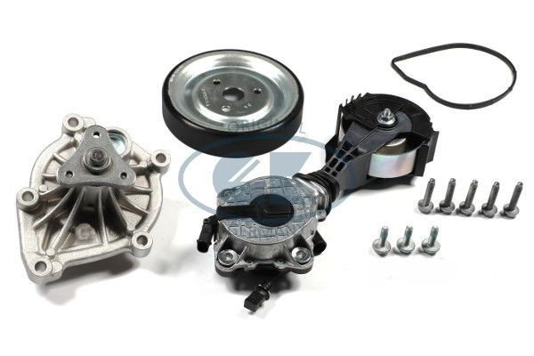 GK Waterpomp + Multi V-riemset K986810C Poly v riemen kit GK JUMPER K986810C goedkoop