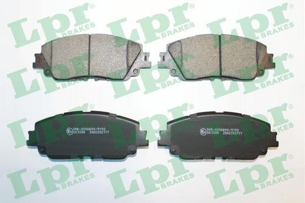 LPR Kit pastiglie freni 05P2117 Costo Pastiglie freno sportive LPR LEXUS 05P2117