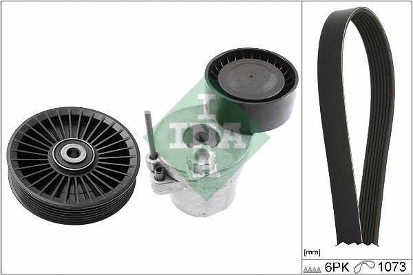 INA Soonrihmakomplekt 529 0443 10 INA 529044310 Soonrihmakomplekt Mercedes X253 hind