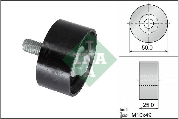 INA Polia de desvio / de guia, correia dentada 532 0899 10 INA Polia de desvio / de guia, correia dentada SKODA 532 0899 10