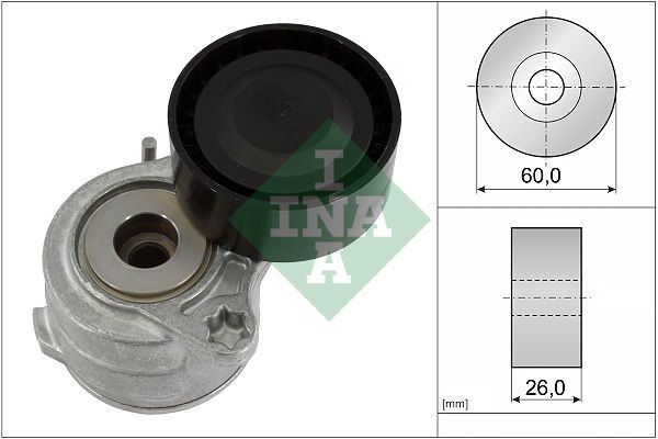 INA Spanner, Poly V-riem 534 0653 10 INA 534 0653 10 Spanner poly v riem 508 II originele prijs