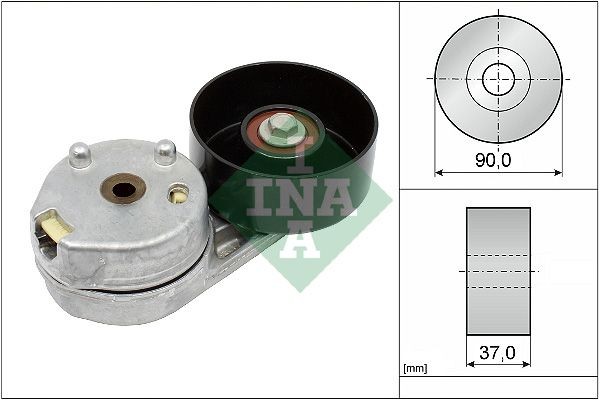 Tensor, correia trapezoidal estriada INA 534 0681 10 INA 534 0681 10: Tensor da correia Land Rover RANGE ROVER 2022