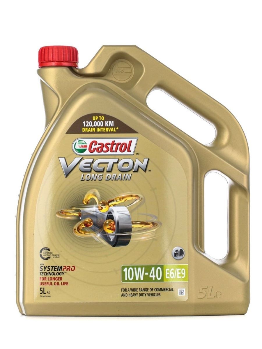 CASTROL Motorový olej 15B34D Motorové oleje CASTROL Nissan TRADE Vecton, Long Drain E6/E9 15B34D