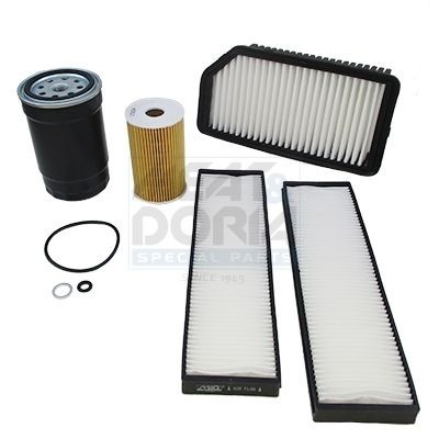 MEAT & DORIA Kit filtri FKHYD007 MEAT & DORIA FKHYD007 Kit tagliando filtri Fiat MOBI originali