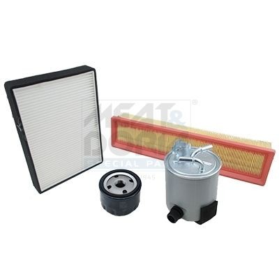 MEAT & DORIA Kit filtri FKREN003 FKREN003 Kit filtri MEAT & DORIA RENAULT MEGANE costo