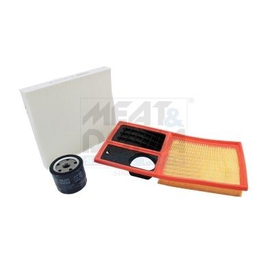 MEAT & DORIA Σετ φίλτρων FKVAG015 FKVAG015 Σετ φίλτρων SKODA ROOMSTER MEAT & DORIA