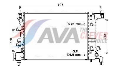 AVA COOLING SYSTEMS Lüfterkupplung CSC056 CSC056 AVA COOLING SYSTEMS Lüfterkupplung Finder