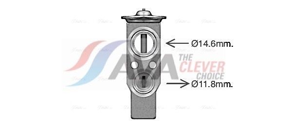 AVA COOLING SYSTEMS Expansionsventil, Klimaanlage FT1479 FT1479 Expansionsventil Klima SUZUKI JIMNY AVA COOLING SYSTEMS kaufen