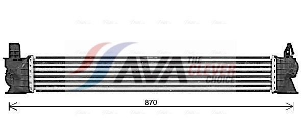 AVA COOLING SYSTEMS Interkūlers FT4482 Interkūlers AVA COOLING SYSTEMS SUZUKI FT4482