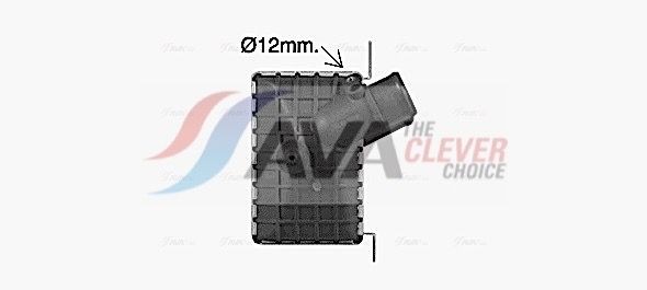 AVA COOLING SYSTEMS Intercooler KA4324 Échangeur air AVA COOLING SYSTEMS ACCENT KA4324 pas cher