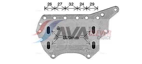 AVA COOLING SYSTEMS Radiatore olio motore RT3657 RT3657 costo Radiatore olio AVA COOLING SYSTEMS KIA SEDONA