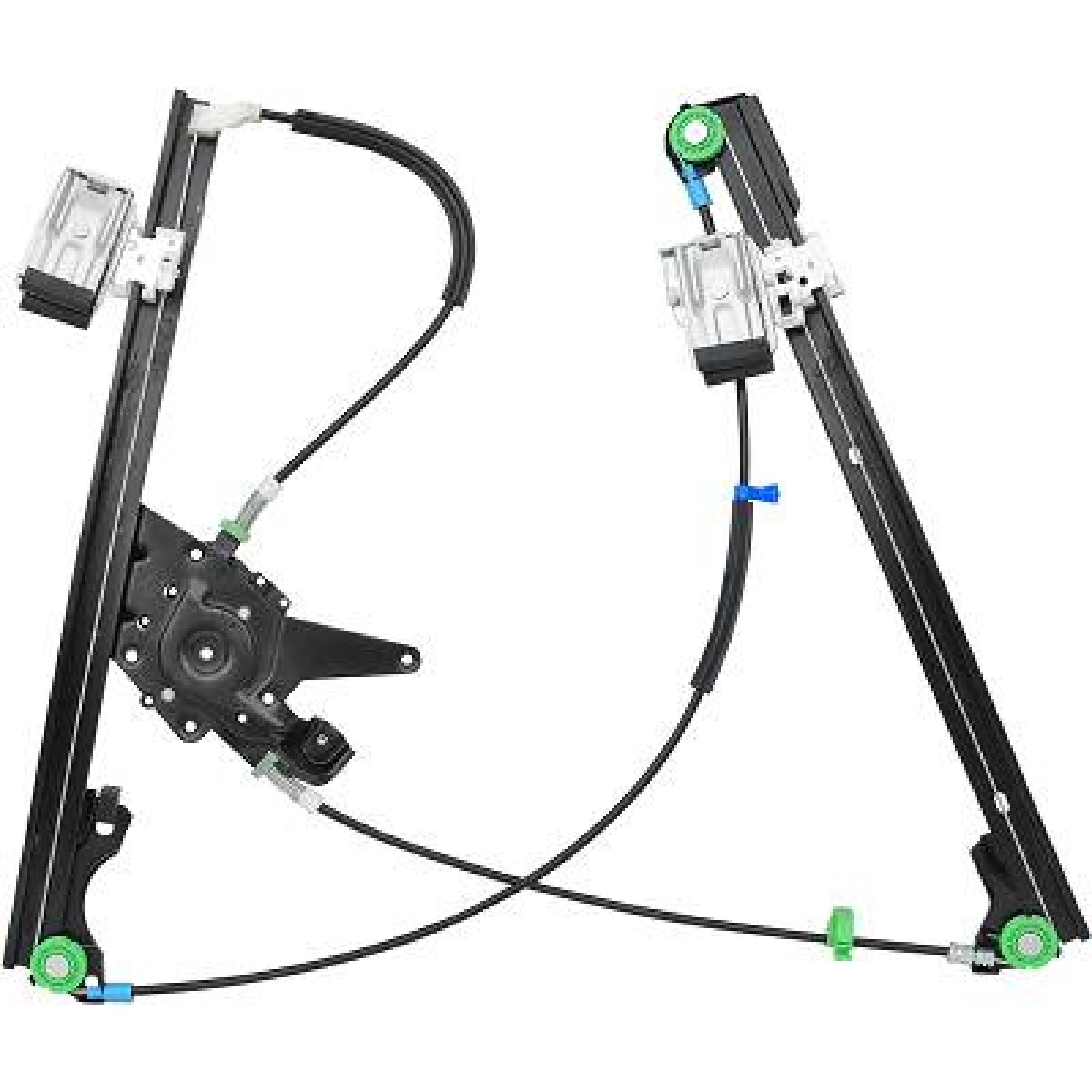 DIEDERICHS Lasinnostin 2212220 Lasinnostin DIEDERICHS Eteen, oikea, Käyttö: Sähköinen, Ilman sähkömoottoria, mukavuustoiminnolla