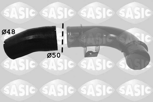 SASIC Laadluchtslang 3336330 3336330 Turboslang SASIC LAND ROVER RANGE ROVER EVOQUE