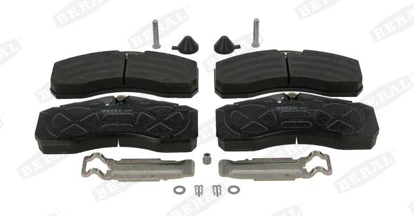 BERAL Brake pad set BCV29253TK BERAL BCV29253TK Škoda ELROQ brake pads rear and front price