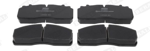 BERAL Remblokken BCV29284T Peugeot BOXER Remblokset BERAL BCV29284T