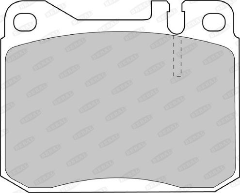 BERAL Plaquettes de frein BCV29581T-19mm Kit de plaquettes de frein BERAL 207 BCV29581T-19mm pas cher