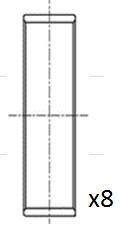 FAI AutoParts Drijfstanglager BB2136-STD BB2136-STD FAI AutoParts Drijfstanglagerschalen Ford USA goedkoop
